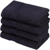 100% Cotton Bath Towel by Ruvanti - (27x54 Inch) - Navy - 4 Pack